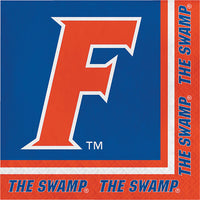 240 pc Bulk University of Florida Luncheon Napkins - Sports Party Supplies by Creative Converting