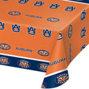 12 pc Bulk Auburn Plastic Table Covers - Sports Party Supplies by Creative Converting