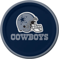 96 pc Bulk Dallas Cowboys Dessert Plates - Sports Party Supplies by Creative Converting