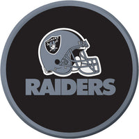 96 pc Bulk Las Vegas Raiders Dessert Plates - Sports Party Supplies by Creative Converting