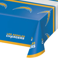 12 pc Bulk Los Angeles Chargers Table Covers - Sports Party Supplies by Creative Converting
