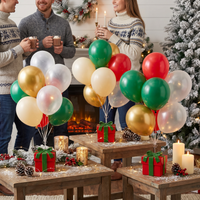 Christmas Gift Box Photo/Balloon Holder