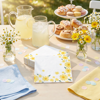Sweet Daisy Paper Lunch Napkin (Case of 192)