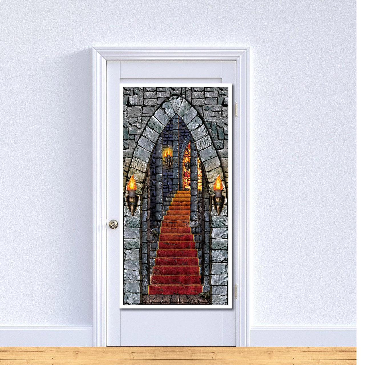 Bulk Castle Entrance Door Cover (Case of 12) by Beistle