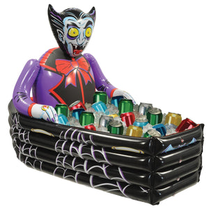 Bulk Inflatable Vampire & Coffin Cooler by Beistle
