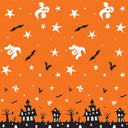 Bulk Halloween Party Haunted House Tablecover (Case of 12) by Beistle