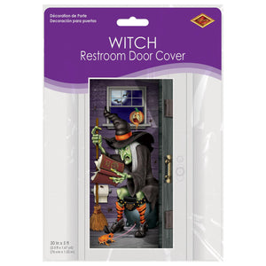 Witch Restroom Door Cover