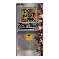 Beistle Halloween Zombies Lab Door Cover