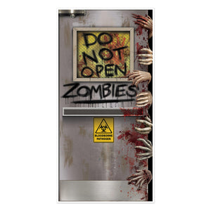 Beistle Halloween Zombies Lab Door Cover