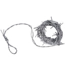 Beistle Halloween Silver Barbed Wire Garland