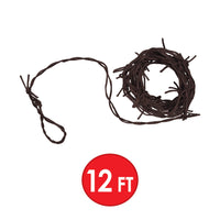 Halloween Party Supplies - Rusty Barbed Wire Garland