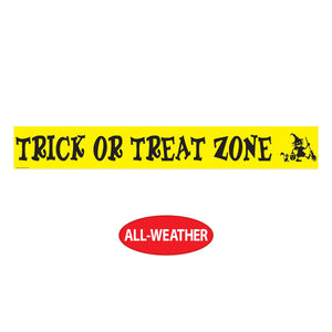 Halloween Party Supplies - Trick Or Treat Zone' Party Tape
