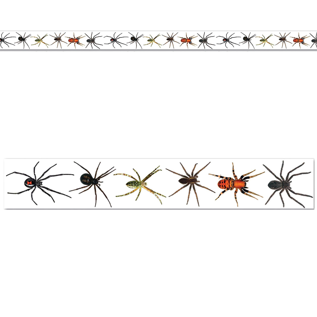 Beistle Halloween Spiders Party Tape