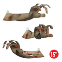 3-D Zombie Hands, party supplies, decorations, The Beistle Company, Halloween, Bulk, Holiday Party Supplies, Halloween Party Supplies, Halloween Party Decorations, Miscellaneous Halloween Party Decorations
