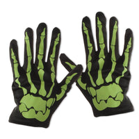 Beistle Halloween Nite-Glo Skeleton Gloves