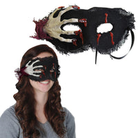 Beistle Halloween Skeleton Hand Mask