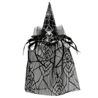 Beistle Halloween Spider Witch Hat Headband with Veil