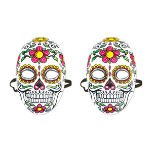 Day Of The Dead Mask, party supplies, decorations, The Beistle Company, Day of the Dead, Bulk, Holiday Party Supplies, Day of the Dead Decorations