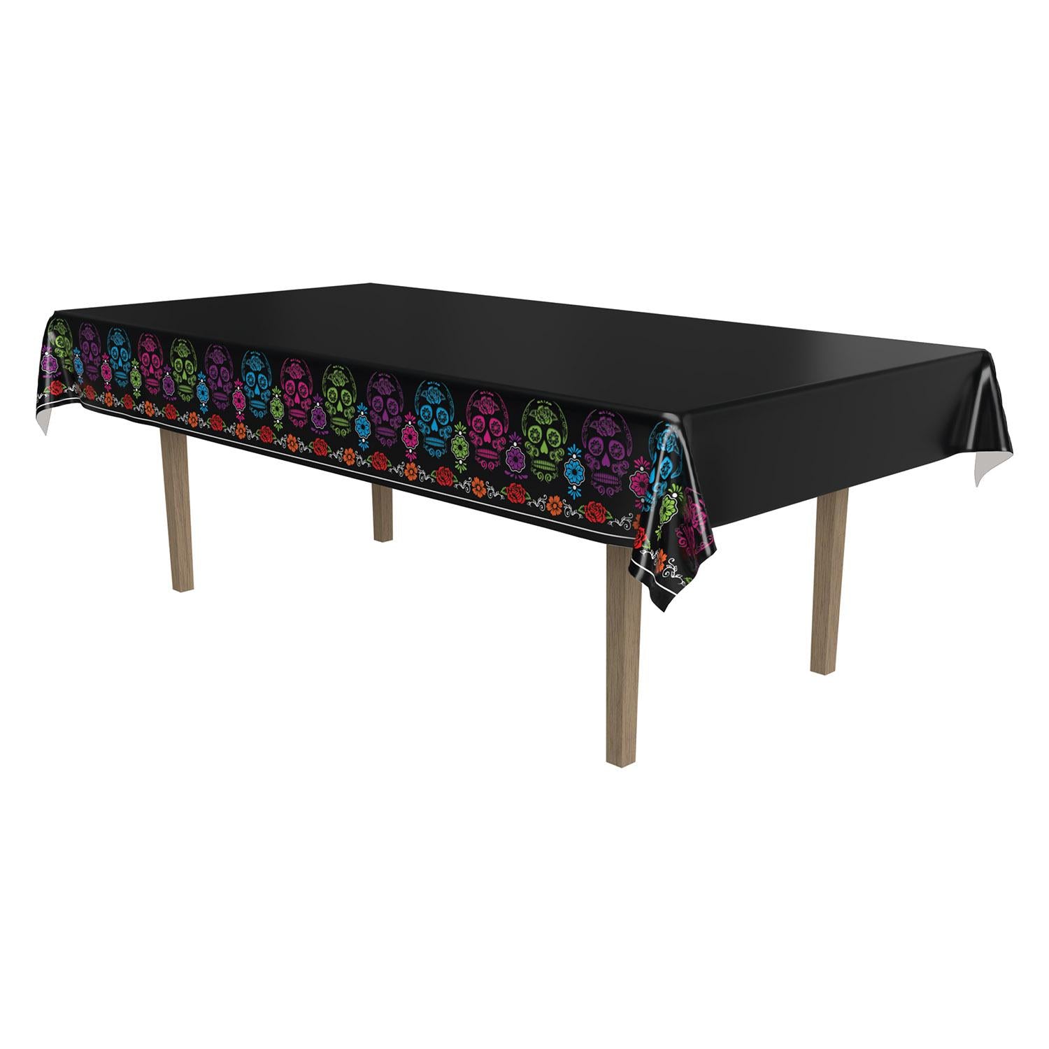 Beistle Day Of The Dead Tablecover