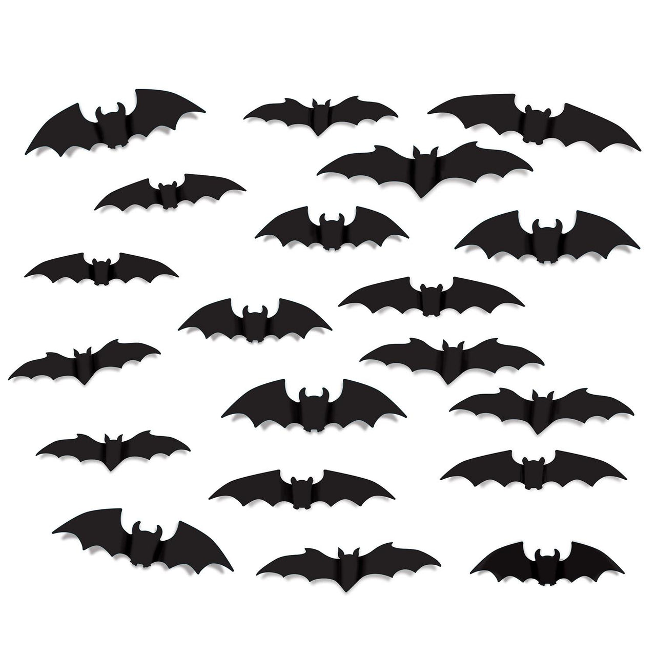 Beistle Halloween Bat Silhouettes (20/Pkg)