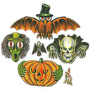 Beistle Vintage Halloween Totem Pole Cutouts (6/Pkg)