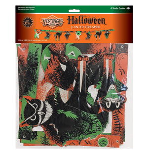 Bulk Vintage Halloween Streamer (Case of 12) by Beistle