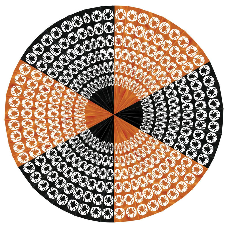 Beistle Halloween Spider Jumbo Display Fan