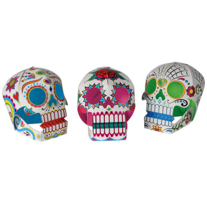Beistle Day of the Dead 3-D Sugar Skull Centerpieces