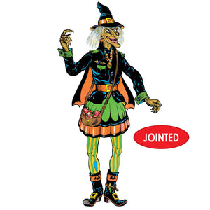 Bulk Vintage Halloween Jointed Witch (Case of 12) by Beistle