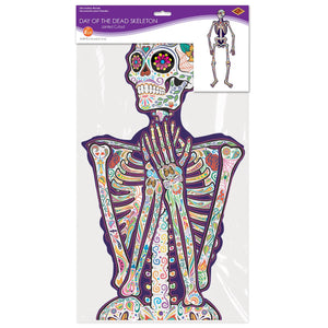 Bulk Jointed Day Of The Dead Skeleton (Case of 12) by Beistle