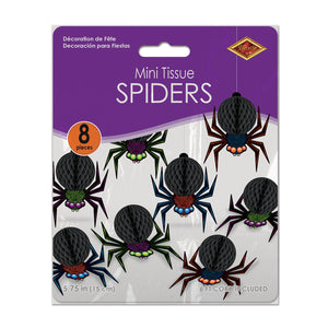 Bulk Mini Tissue Spiders (Case of 96) by Beistle