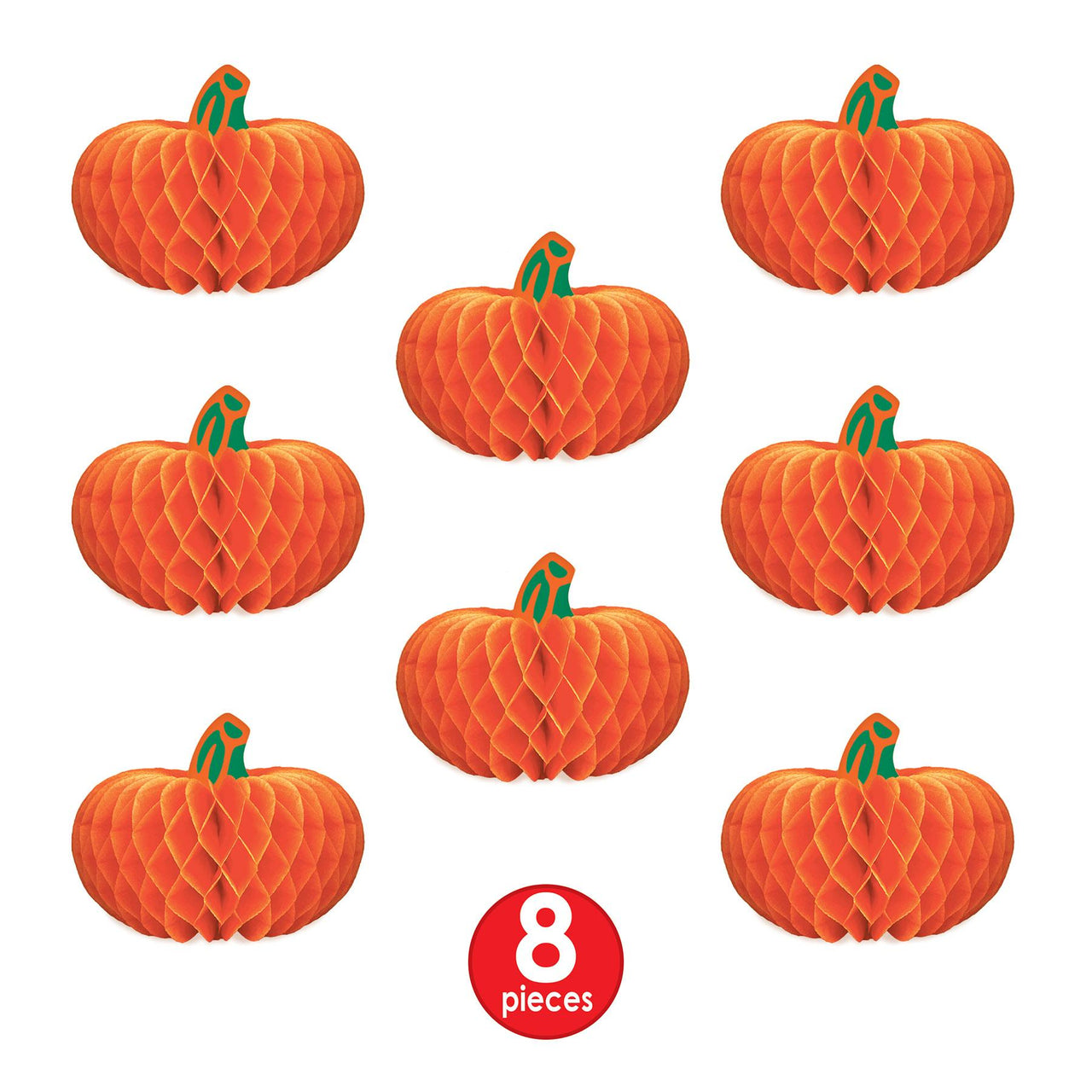 Bulk Tissue Pumpkins (Case of 48) by Beistle