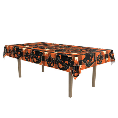 Beistle Vintage Halloween Fabric Tablecover (Case of 12)