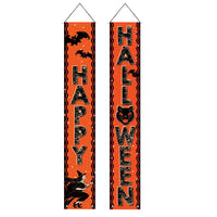Beistle Vintage Halloween Fabric Door Panel Set