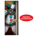 Beistle Creepy Clown Door Cover