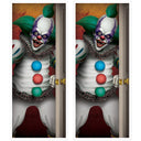 Beistle Creepy Clown Door Cover