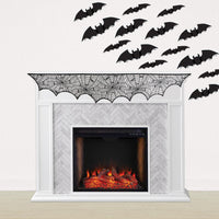 Bulk Spider Web Mantel Scarf (12 Pkgs Per Case) by Beistle
