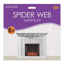 Bulk Spider Web Mantel Scarf (12 Pkgs Per Case) by Beistle