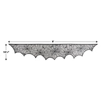 Bulk Spider Web Mantel Scarf (12 Pkgs Per Case) by Beistle