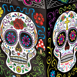 Bulk Foil Day Of The Dead Paper Lanterns (Case of 36) by Beistle