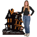 Beistle Vintage Halloween Haunted House Stand-Up - Easel Attached - 51 inches x 45 inches - Halloween Decor