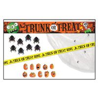 Beistle Trunk Or Treat Party Box - 21 Pieces - Halloween Decorating Kit
