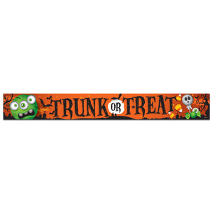Metallic Trunk Or Treat Banner