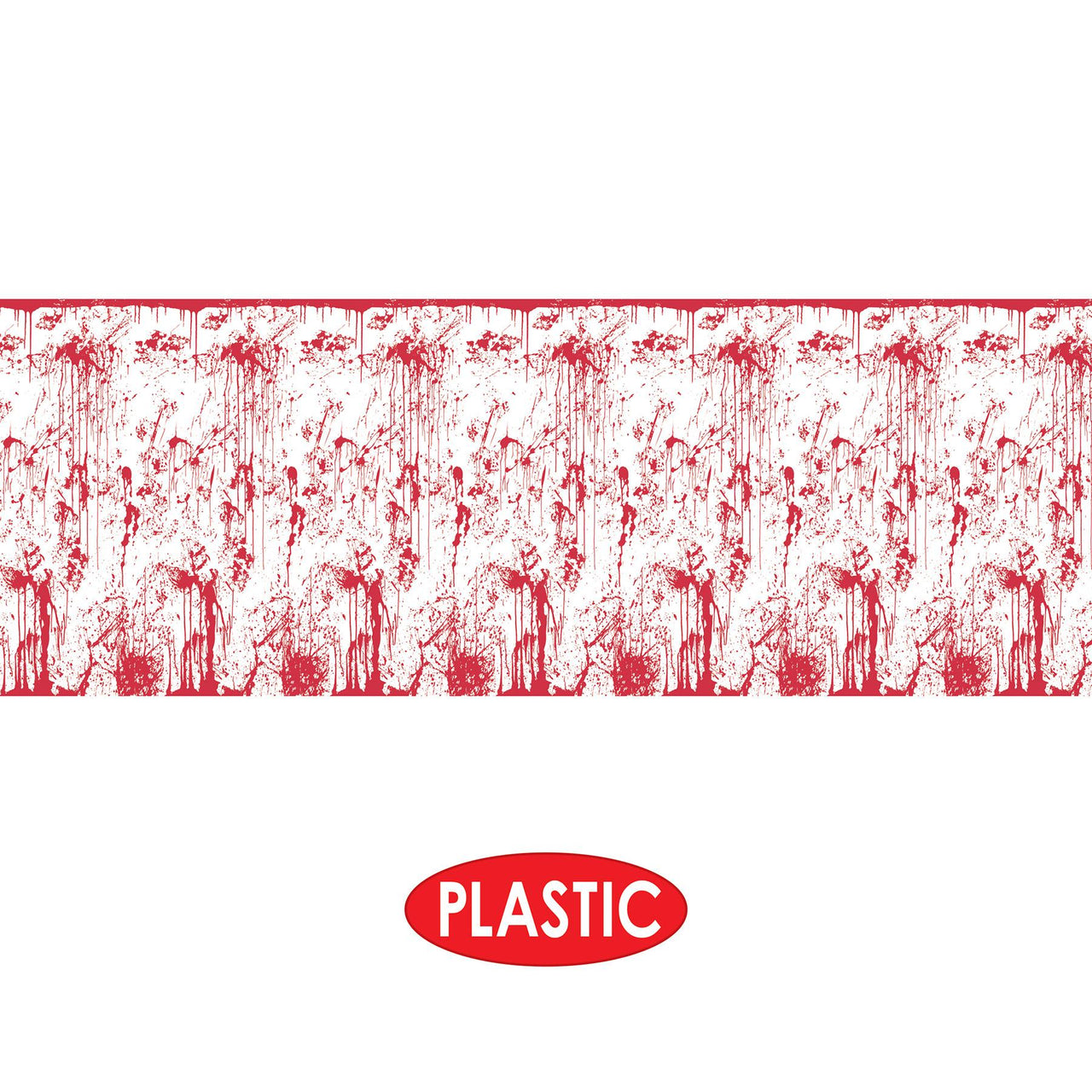 Halloween Party Supplies: Bloody Wall Backdrop