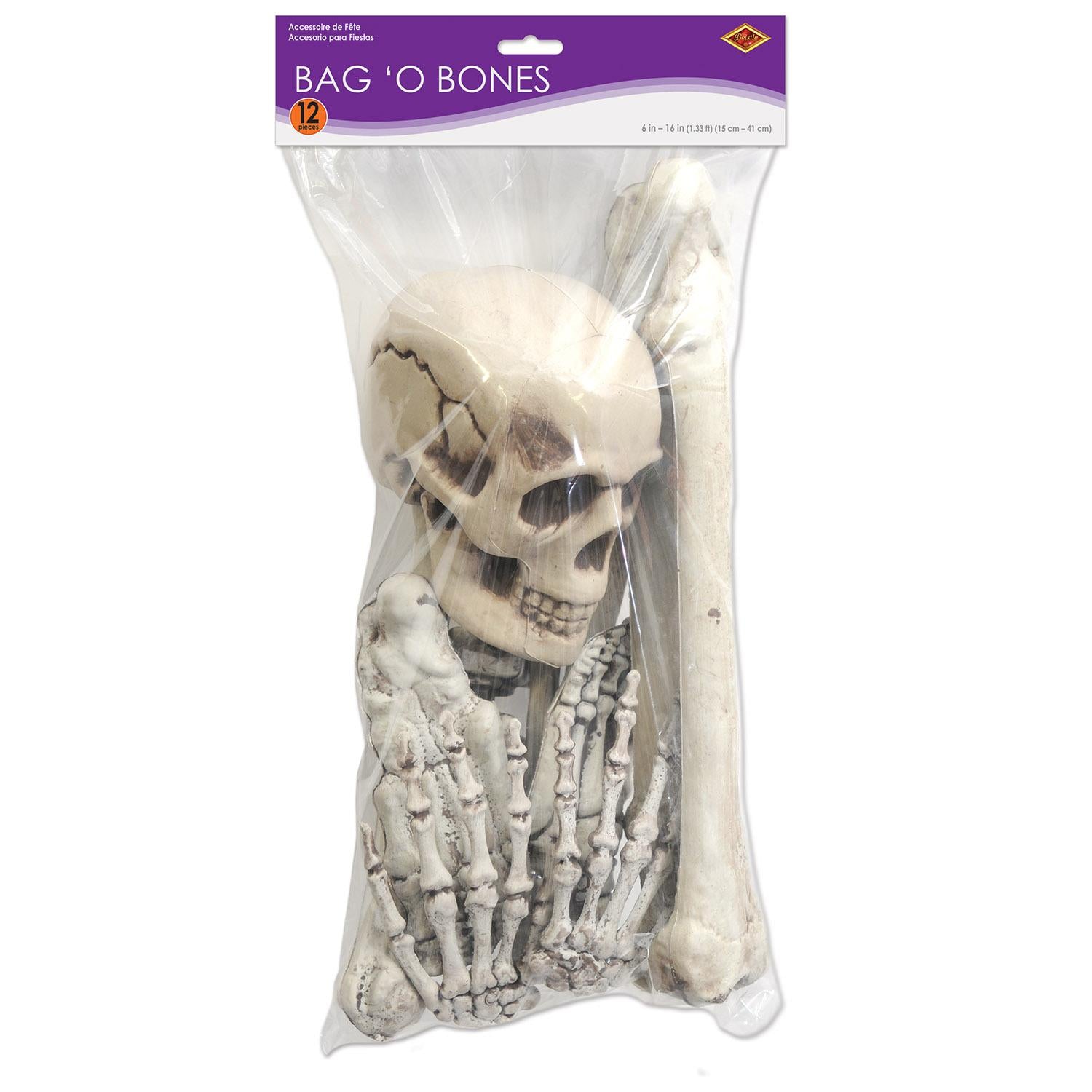 Bag of Bones Halloween Prop