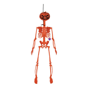 Beistle Plastic Pumpkin Skeleton