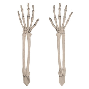 Beistle Halloween Plastic Skeleton Hand Yard Stakes