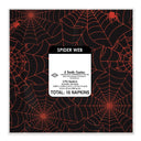 Beistle Spider Web Luncheon Napkins - 2-Ply - Halloween Tableware - 16/Package