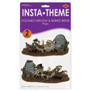 Doomed Groom & Buried Bride Props