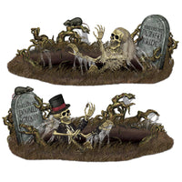 Beistle Halloween Doomed Groom & Buried Bride Props (2/Pkg)
